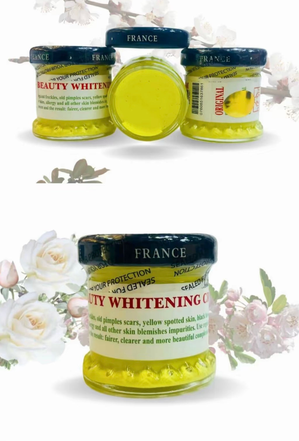 كريم تفتيح البشرة وإزالة البقع الداكنة – Beauty Whitening Cream